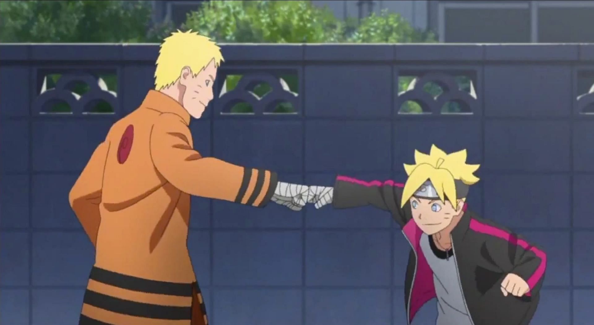 Boruto Naruto vs Code. Naruto got an arm like Danzo's