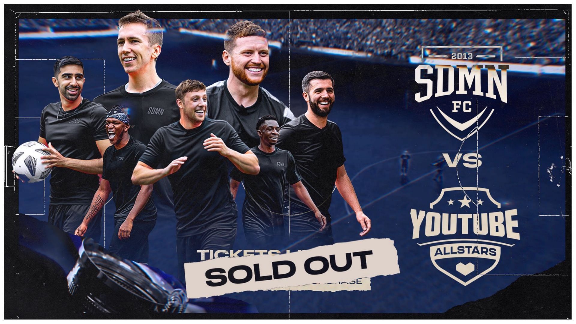 The fourth Sidemen Charity Match entertained millions of fans around the world (Image via Sidemen on Twitter)