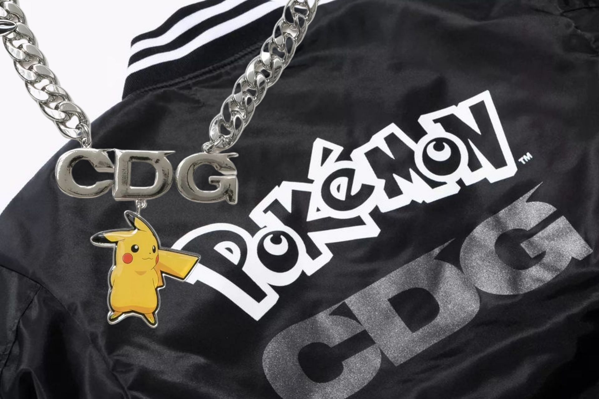 CDG x Pokemon Knit Stole Yellow - FW22 - US