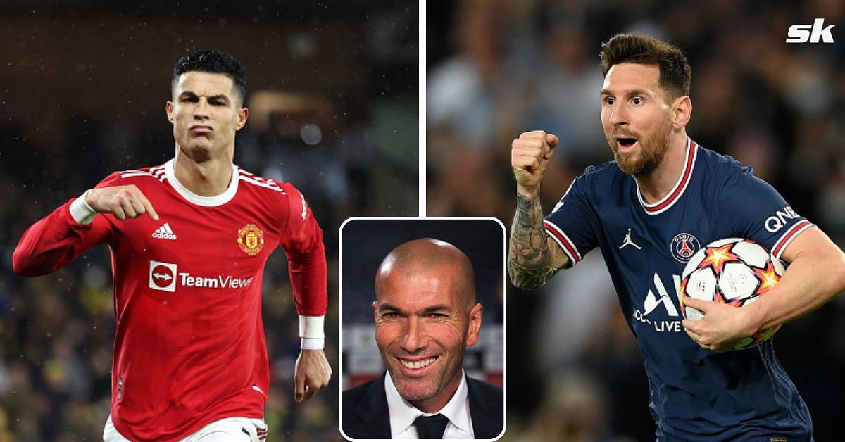 Zidane picks between Ronaldo and Messi. 