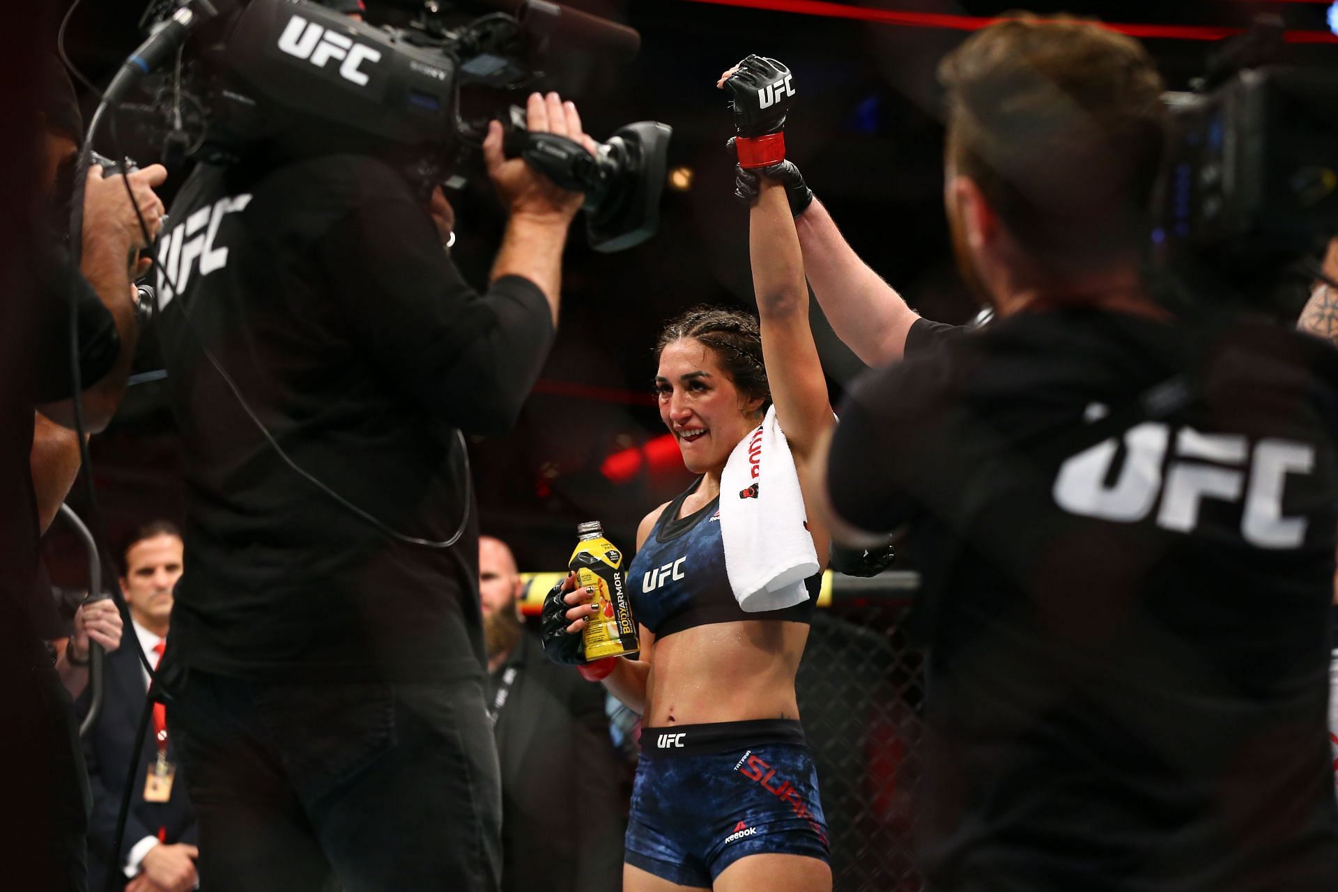 Before her neck injury, Tatiana Suarez was a remarkably dominant grappler
