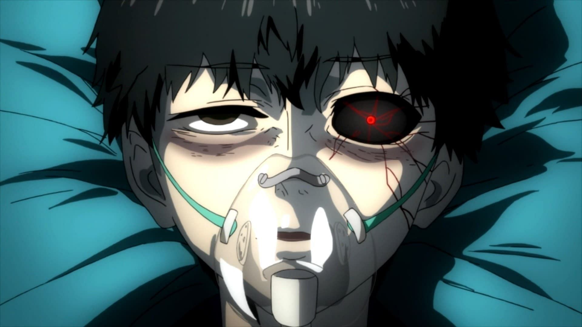 Kaneki as seen in the show (Image via Studio Pierrot)