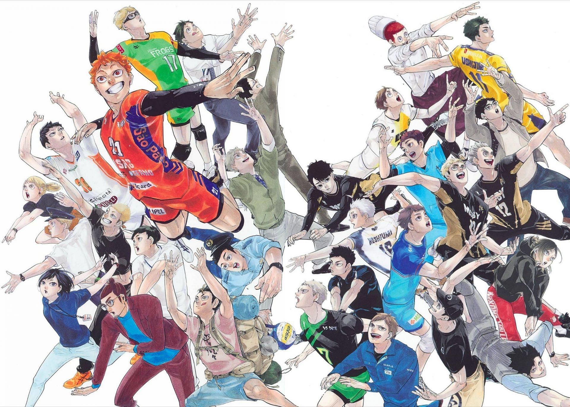 Haikyuu!!, Official Art