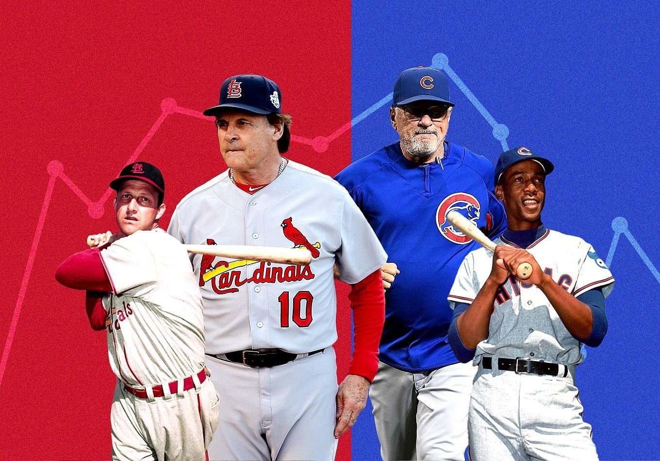 The Chicago Cubs taking on The St. Louis Cardinals 