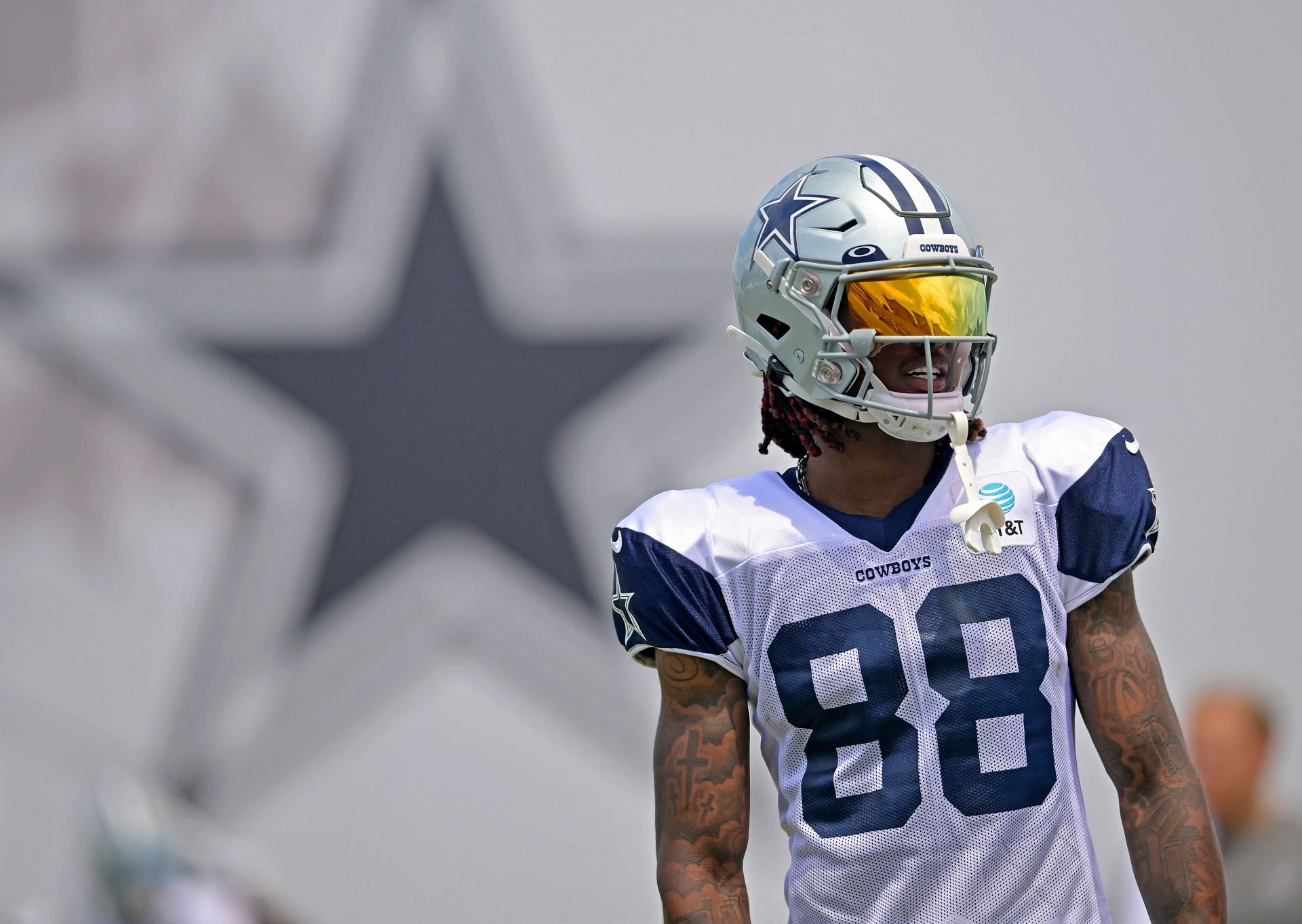 CeeDee Lamb at Dallas Cowboys training camp