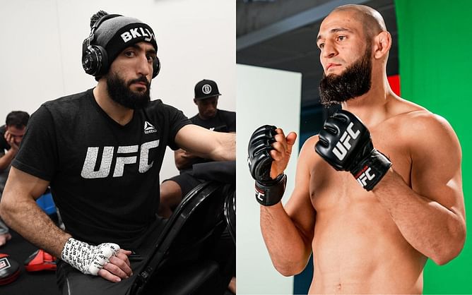"It was like a scientific term... They called him fat" - UFC contender urges Khamzat Chimaev to eat healthier, stop "Allen Iverson practice" after UFC 279 debacle