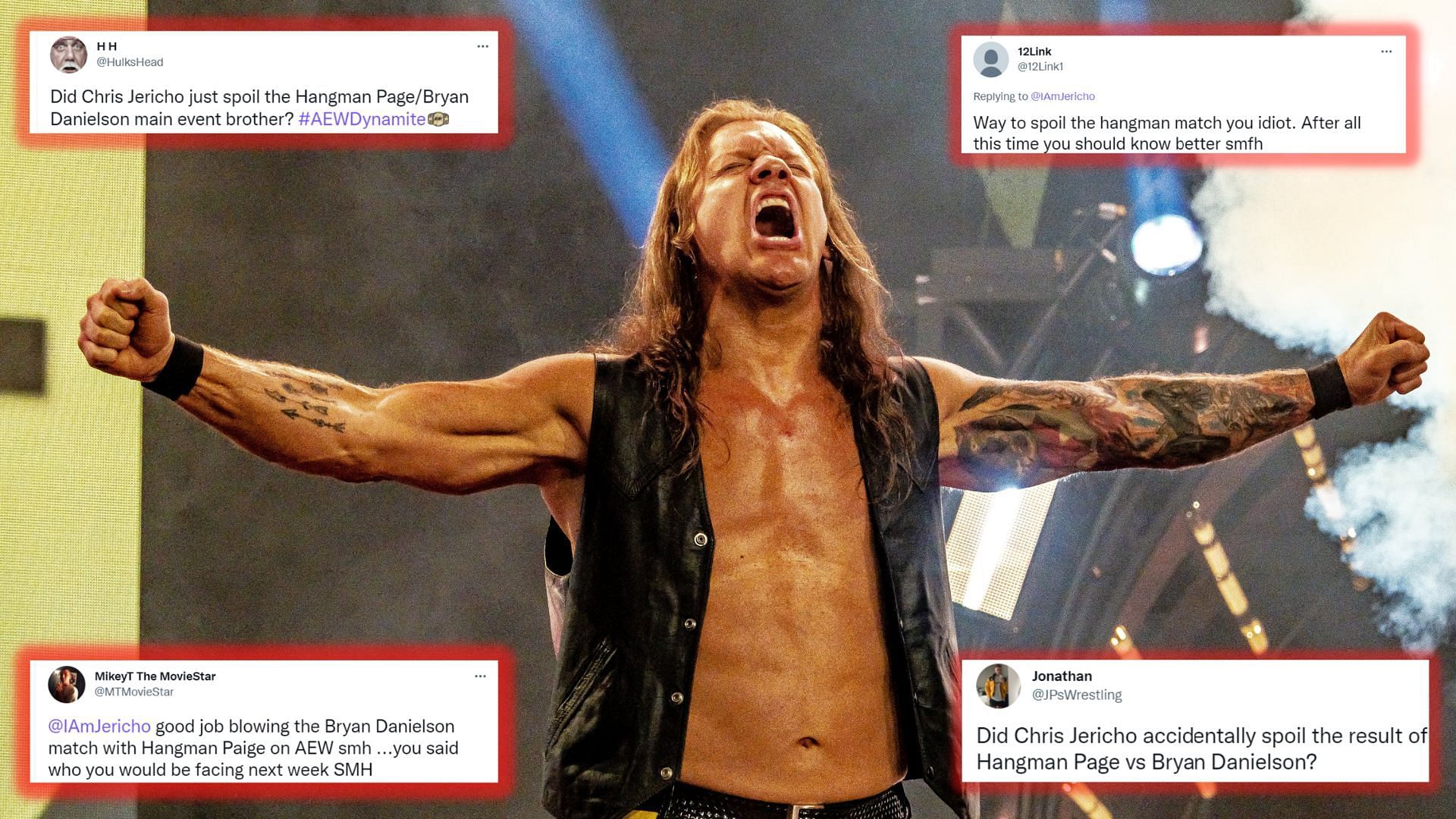 Chris Jericho was recently trolled in social media for his botch!