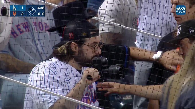 What a game!! And capped it off meeting the legend, himself - New York  Mets' Max Scherzer and wife Erica share a fun moment with Australian  musician Timmy Trumpet