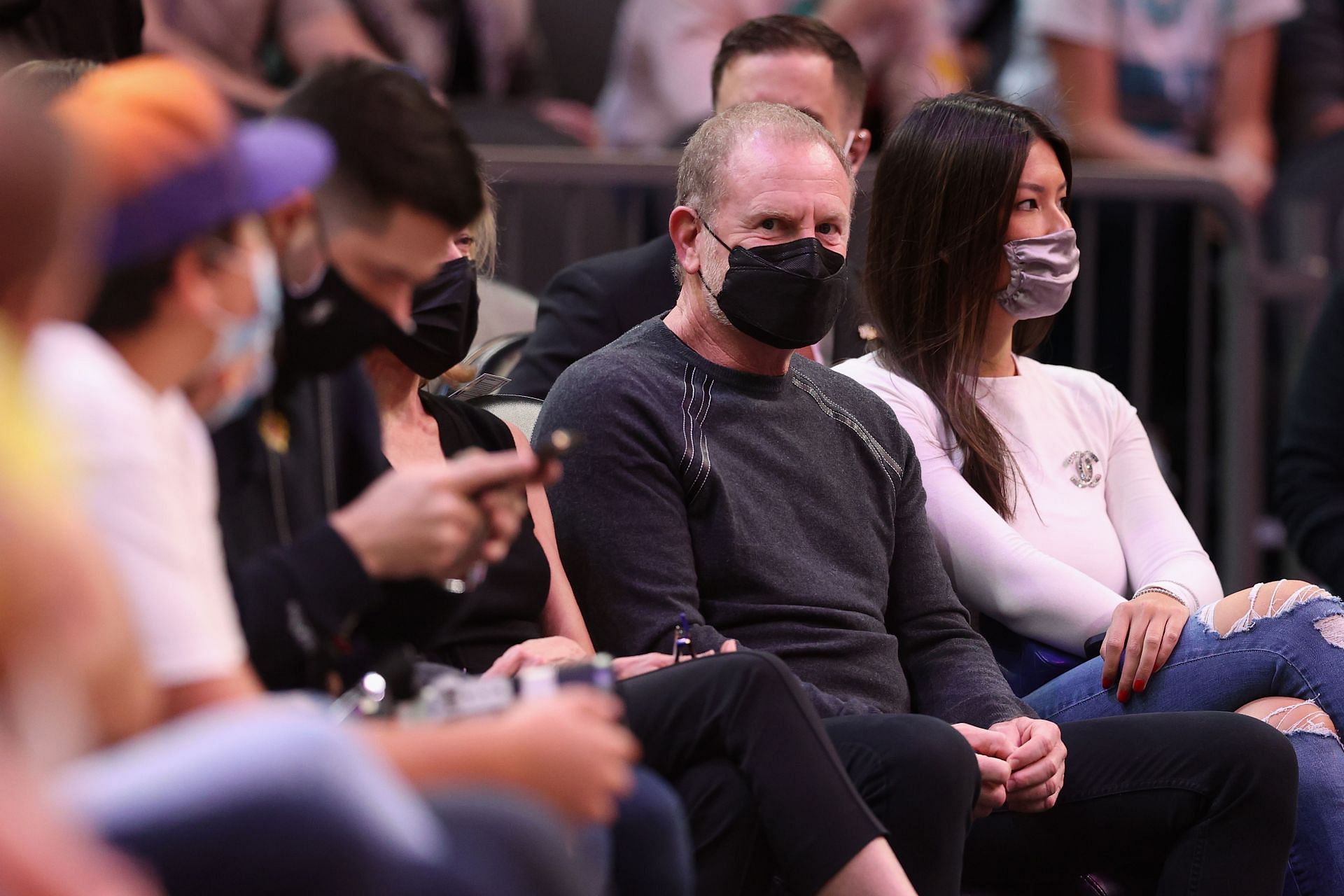 Robert Sarver pictured during a Phoenix Suns game