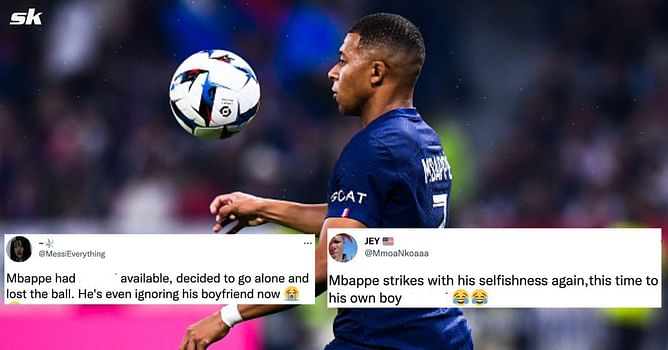 "His egocentrism is disgusting," "Madrid dodged a bullet" - 'Selfish' Kylian Mbappe gets ripped apart for ignoring his 'own boy' in PSG's 1-0 win against Lyon