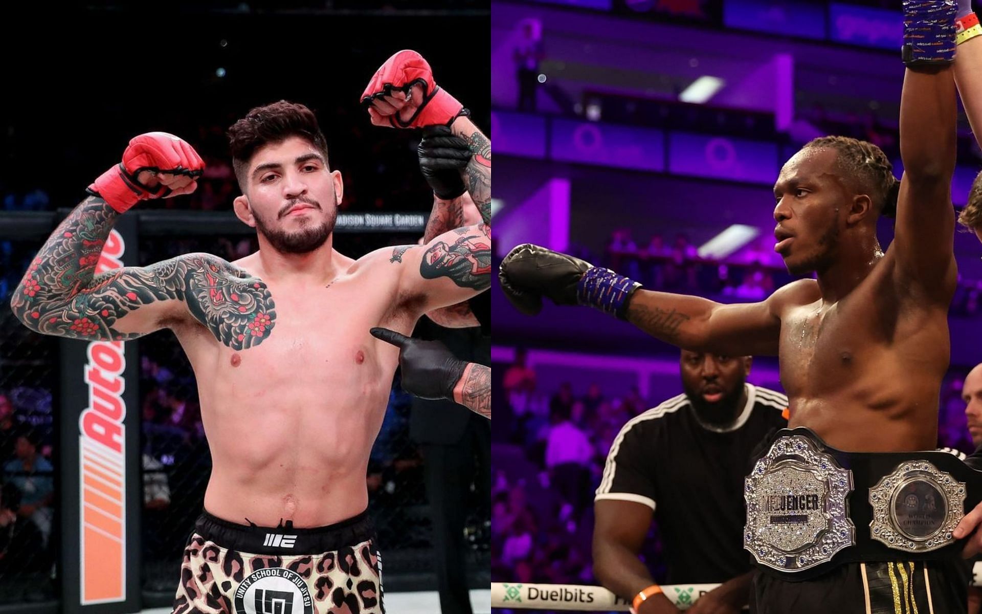 Dillon Danis makes fun of KSI's hairline adding fuel to their Twitter beef