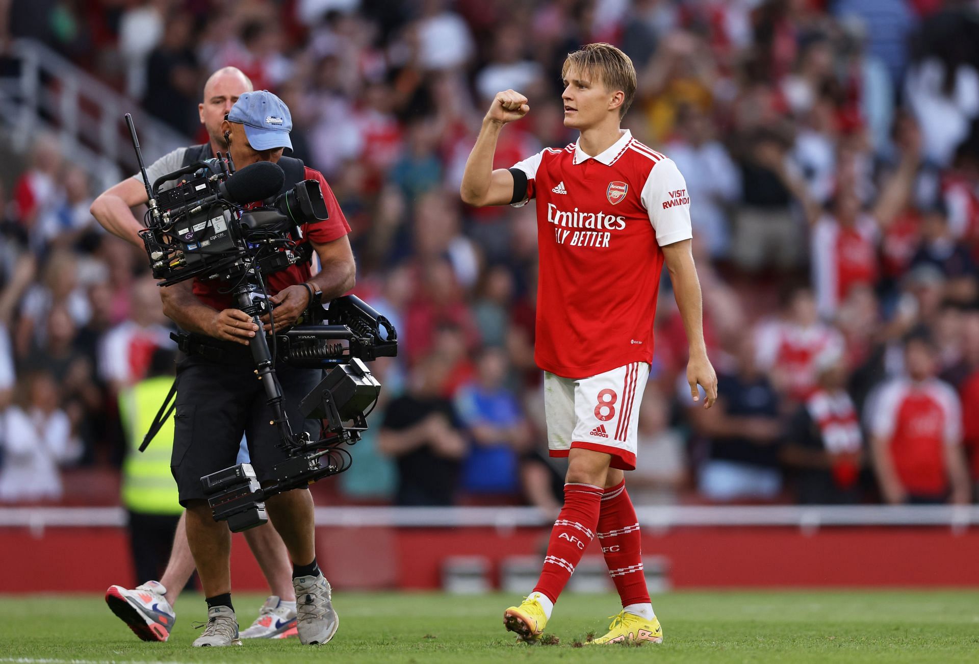 Odegaard has shone for the Gunners