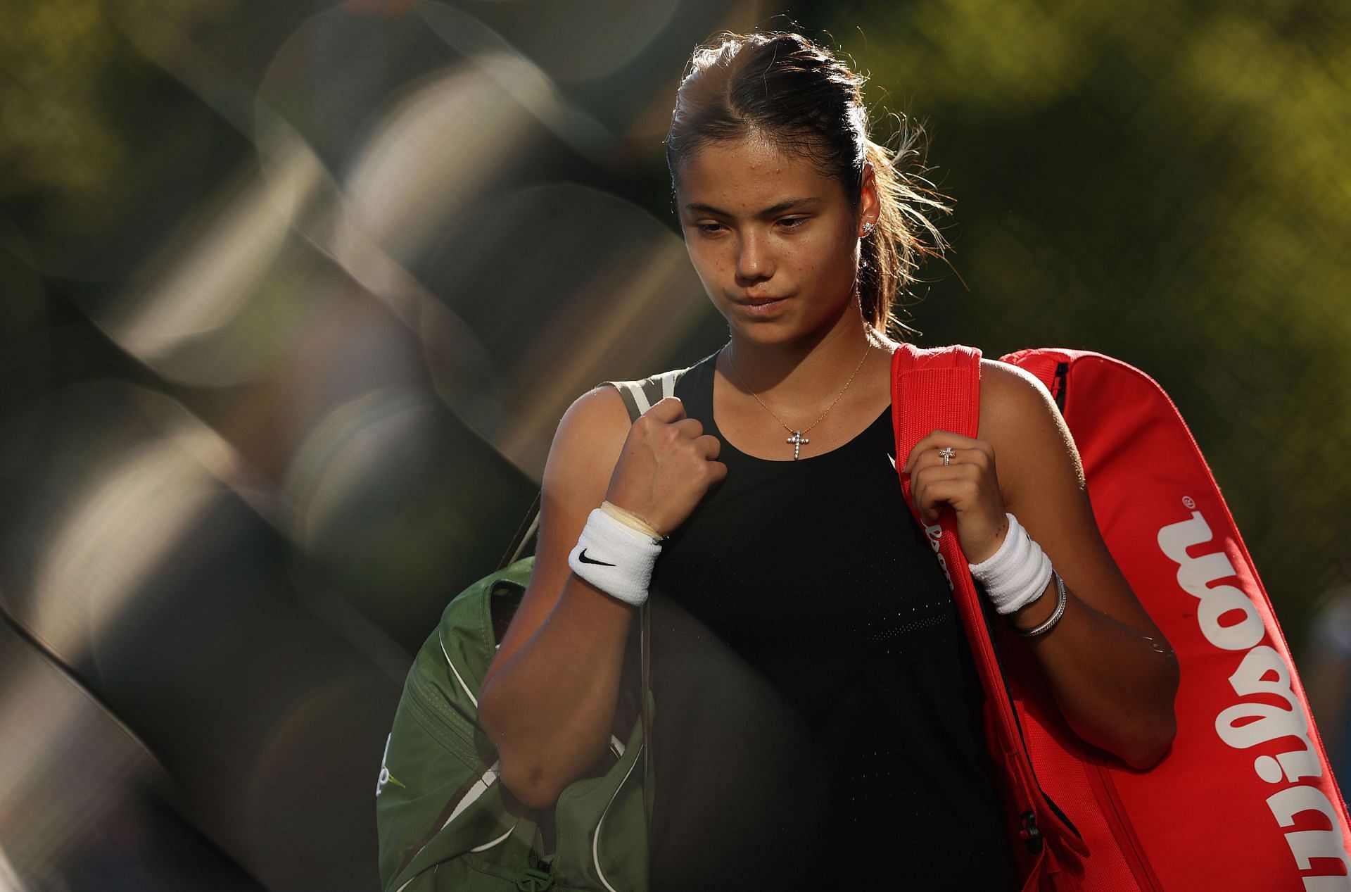 Emma Raducanu cuts a forlorn figure at the 2022 US Open