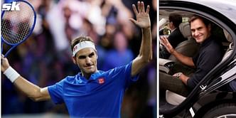 Roger Federer arrives in London for the last tournament of his career - the Laver Cup