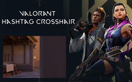 How to get the Hashtag crosshair in Valorant
