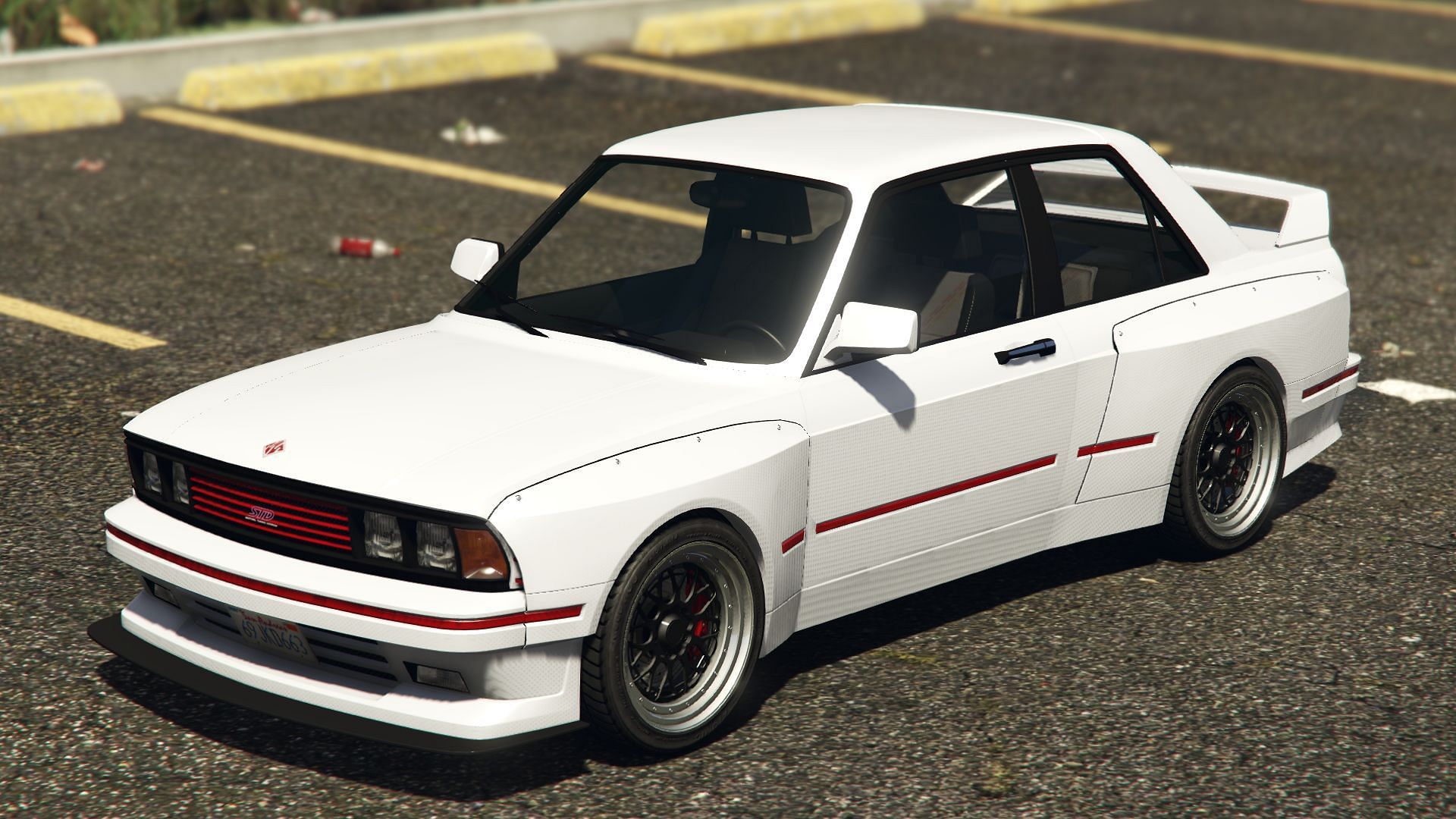 The Sentinel Classic Widebody in Grand Theft Auto Online (Image via Rockstar Games)