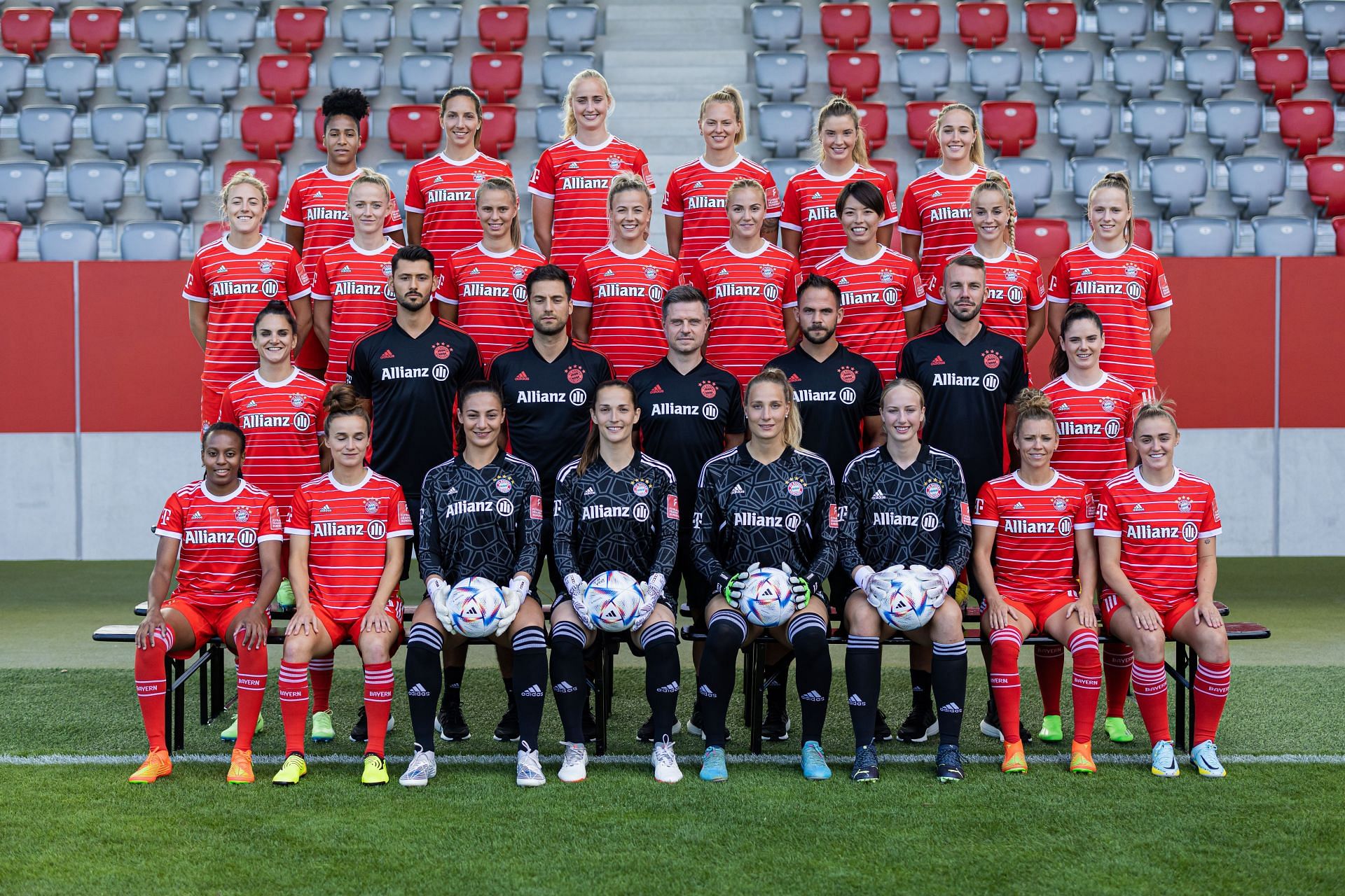 FC Bayern M&uuml;nchen Women - Team Presentation