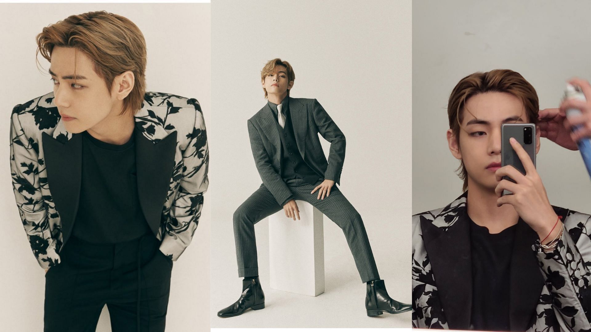 Behind the scenes from BTS V&#039;s individual shoot for Variety Magazine (Images via Variety)