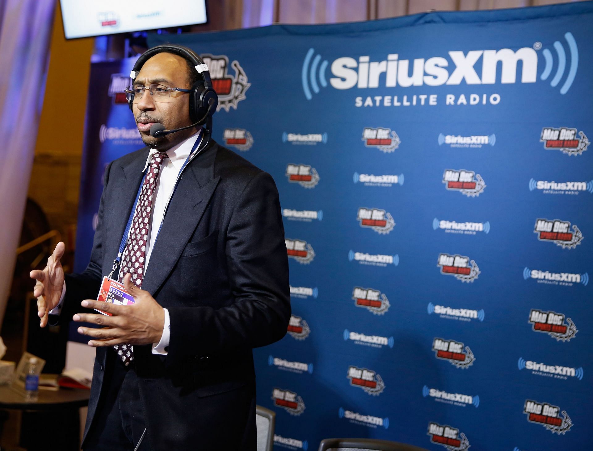 SiriusXM At Super Bowl XLIX Radio Row