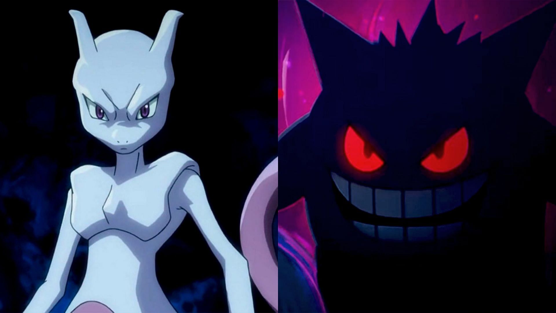 Mewtwo and Gengar about to battle it out (Image via Niantic)