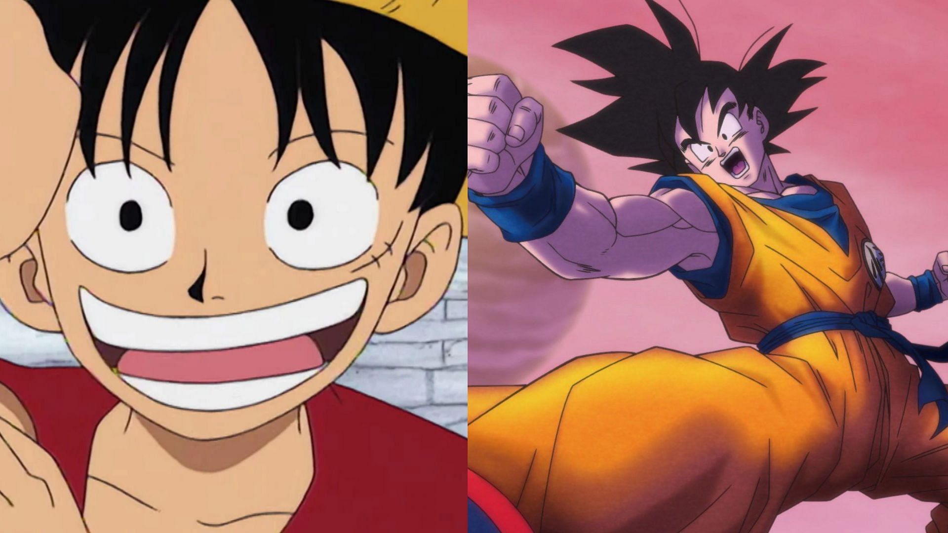 Luffy was directly inspired by Goku (Image via Toei Animation)