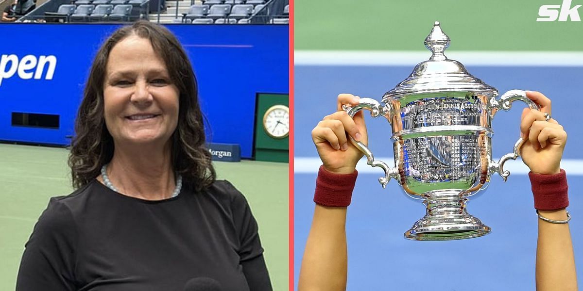 Pam Shriver came to the defense of a fan following an exchange with the US Open