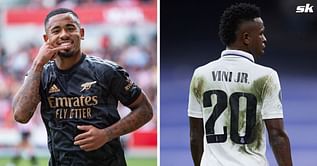 "The celebration was for my guy Vinicius Jr" - Gabriel Jesus sends heartfelt message to Real Madrid attacker after Arsenal's 3-0 win against Brentford
