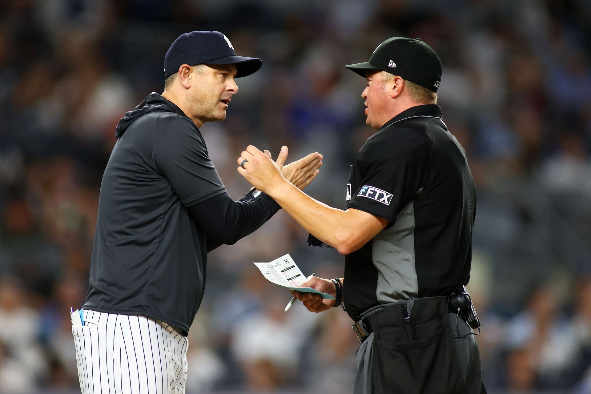 Yankees' Aaron Boone had epic rant after losing to Blue Jays (VIDEO)