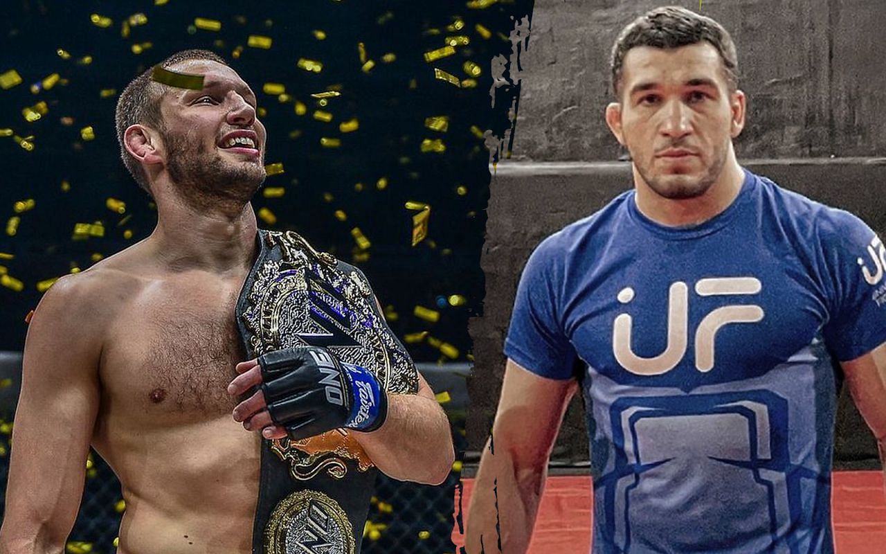 ONE two-division world champion Reinier De Ridder (L) will look to keep his pristine record alive against challenger Shamil Abdulaev (R). | Photos from ONE Championship