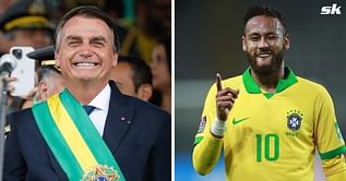 “I wish I was there, unfortunately I am far away” – Neymar pledges his support to controversial president Jair Bolsonaro ahead of elections in Brazil