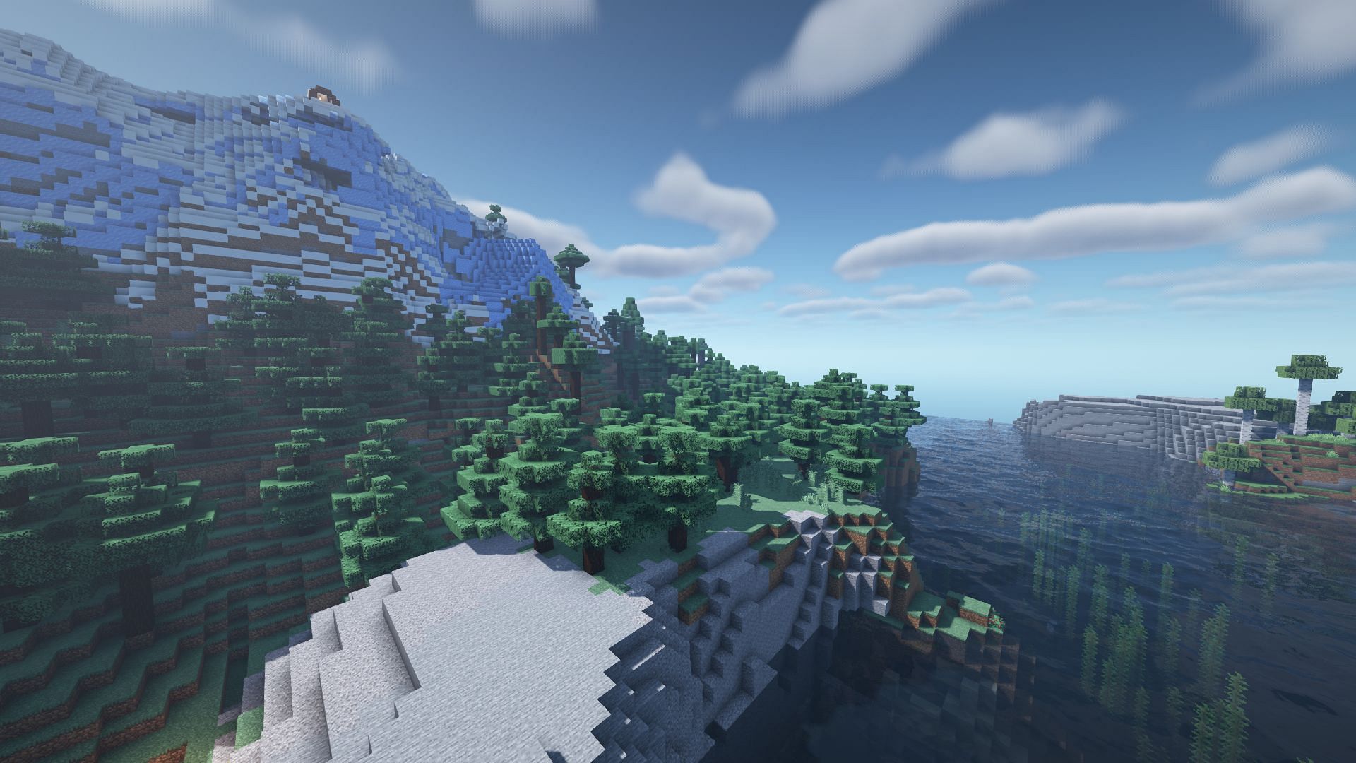 BSL shaders is one of the most basic in Minecraft 1.19.2 (Image via Mojang)