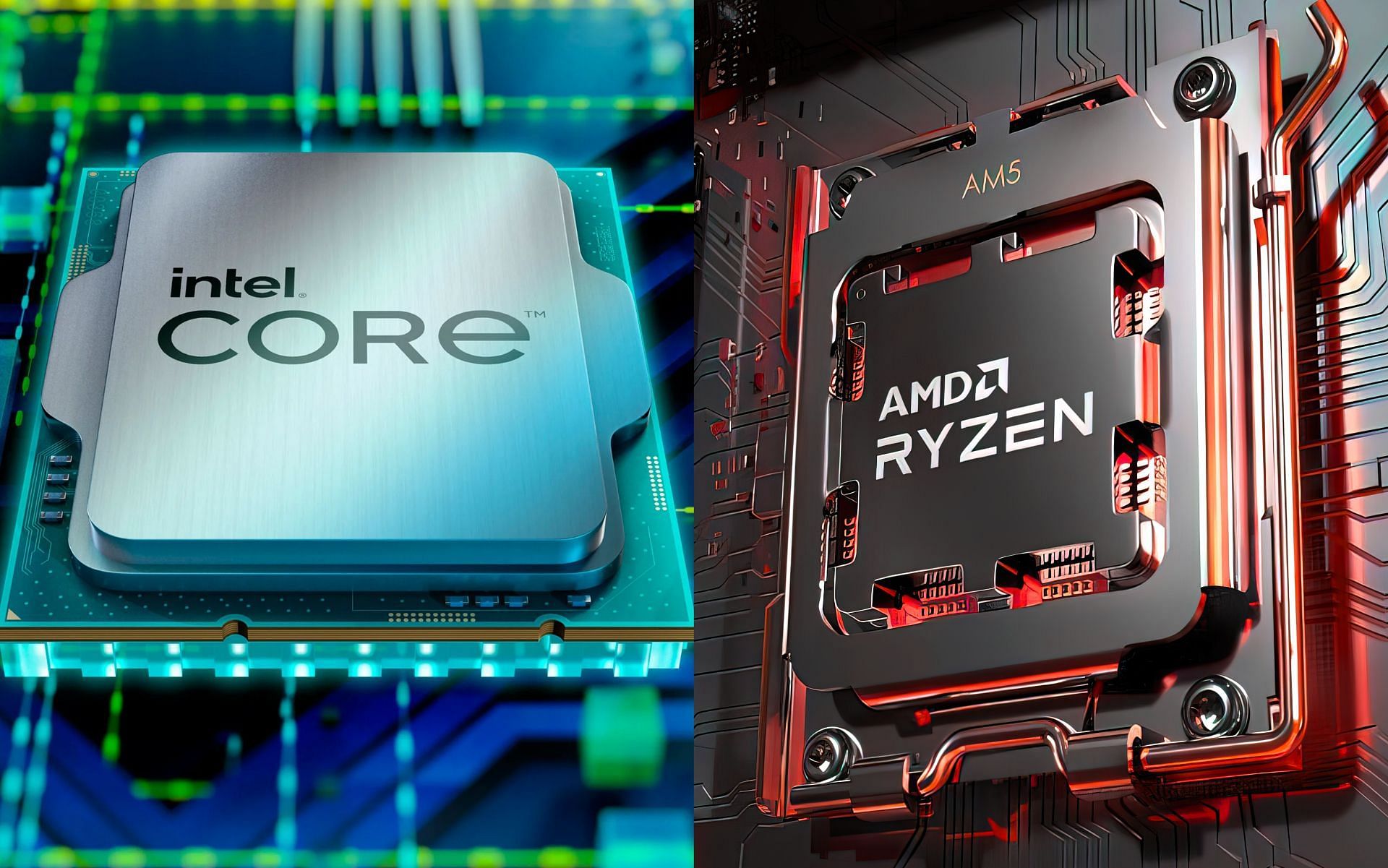 CPUs Intel Core i7-13700K e AMD Ryzen 7 7700X têm desempenhos similares em  testes vazados