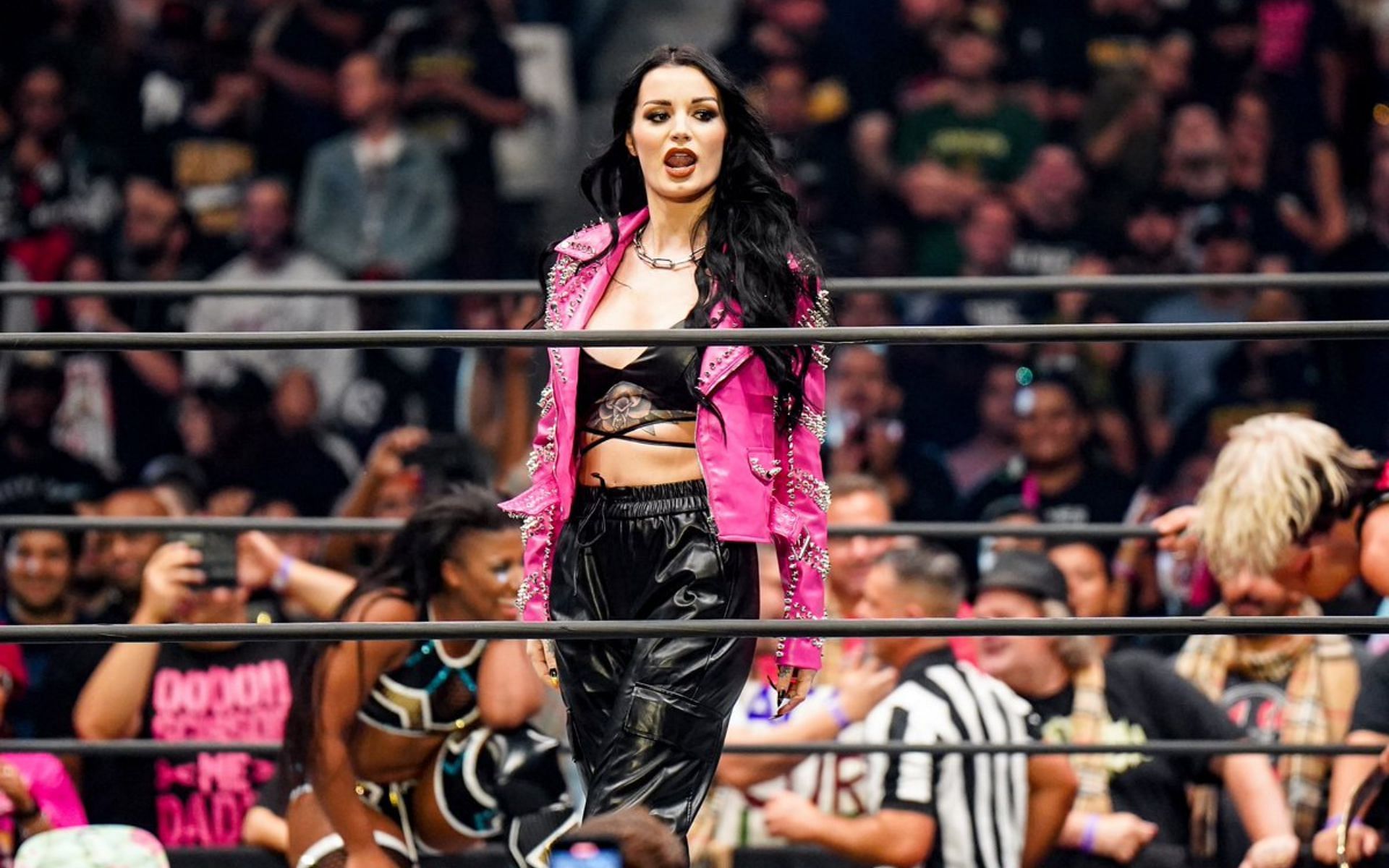 Saraya (fka Paige) shocked the world when she debuted on AEW Dynamite last week.