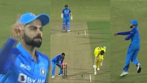 IND vs AUS 2022: [Watch] Virat Kohli drops catch but redeems himself with stunning direct hit 2 balls later