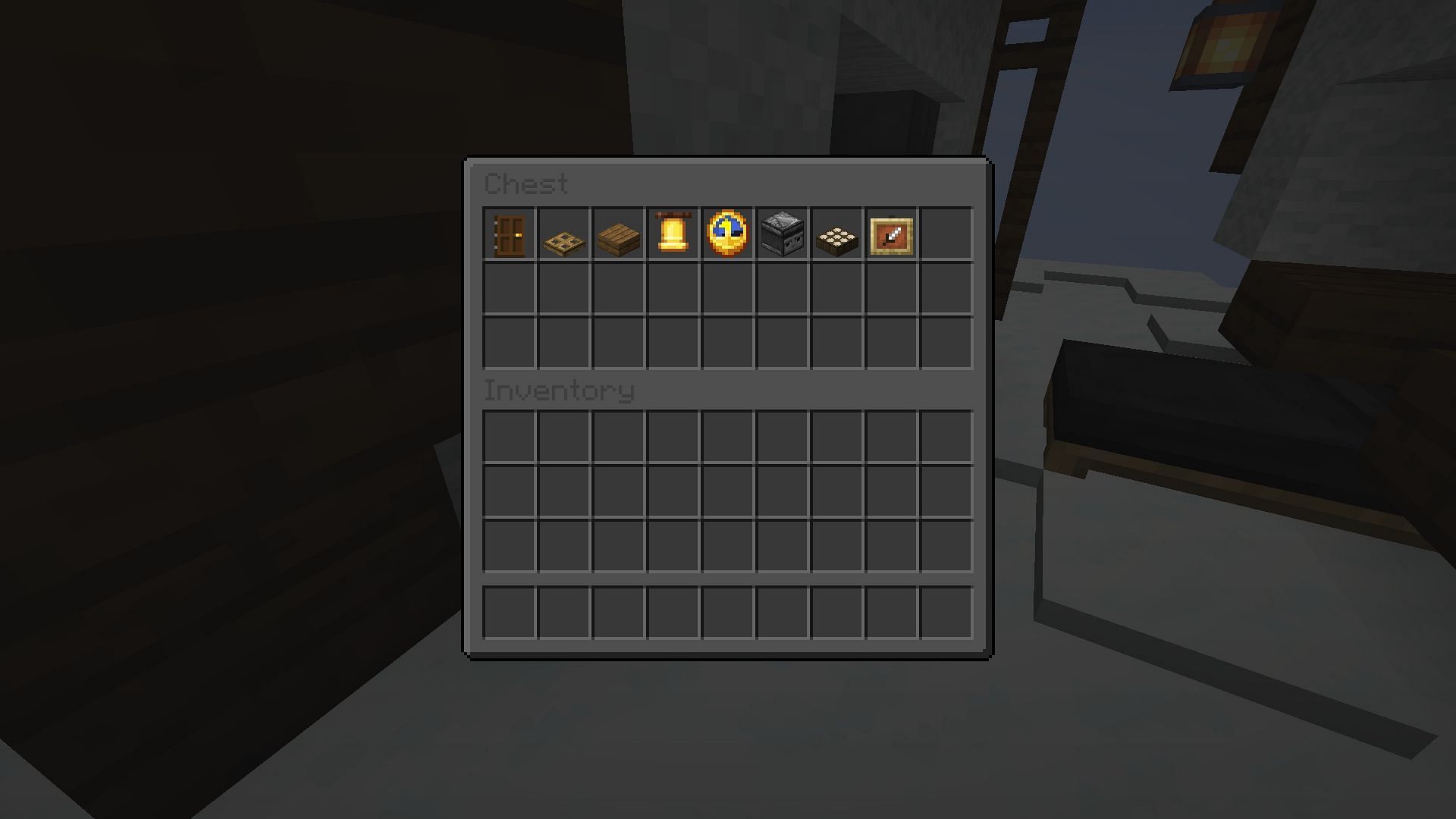 These are all the necessary and optional items players for the clock in Minecraft (Image via Mojang)