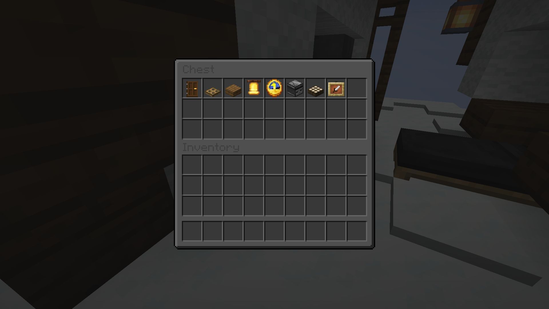 These are all the necessary and optional items players for the clock in Minecraft (Image via Mojang)