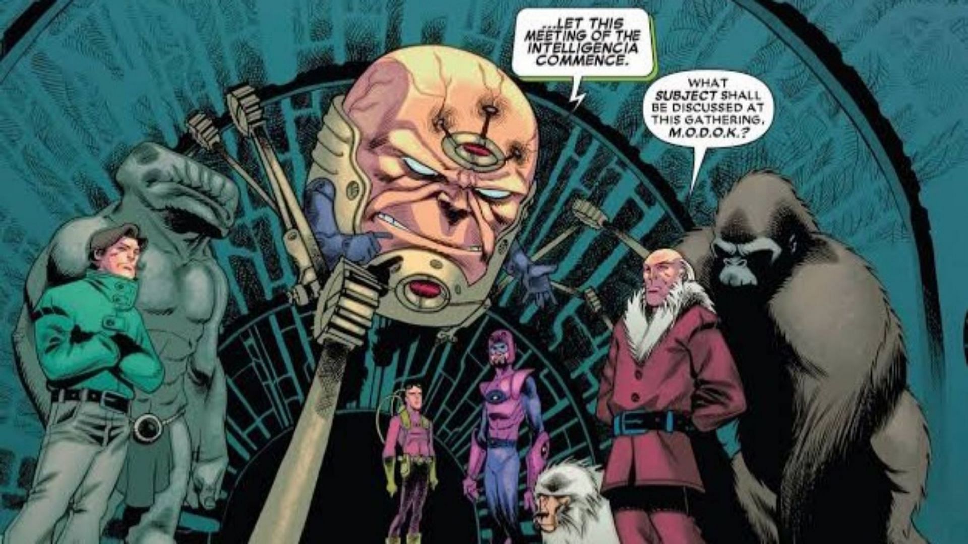 Intelligencia from the Marvel Universe (Image via Marvel Comics)