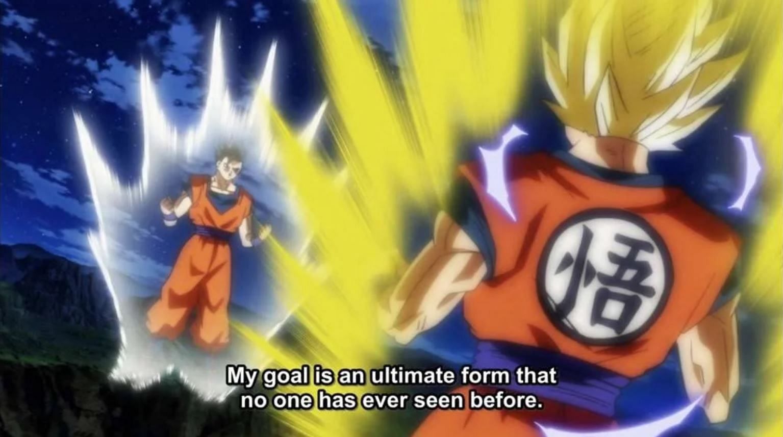 Is there a reason for why Gohan was changed from going Super