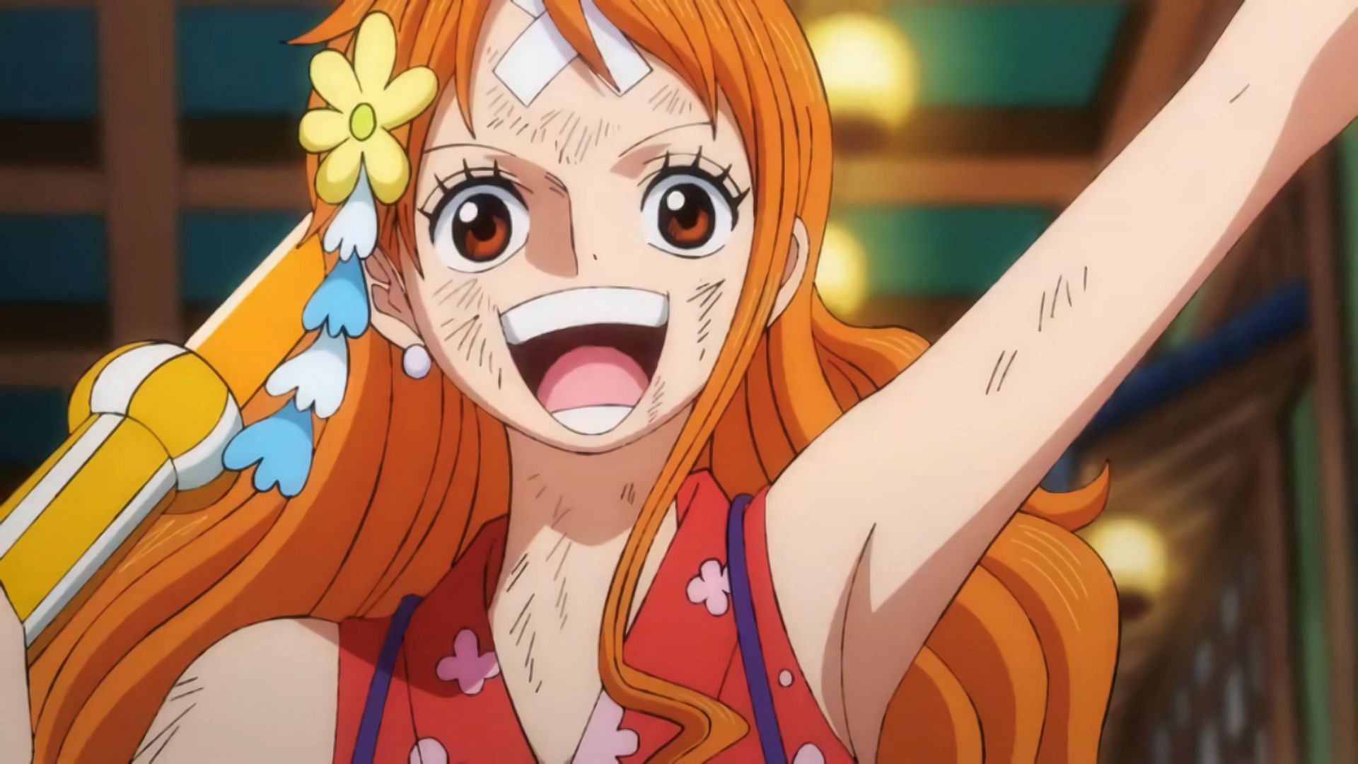 Nami as seen in One Piece episode 1032 (Image via Toei Animation)