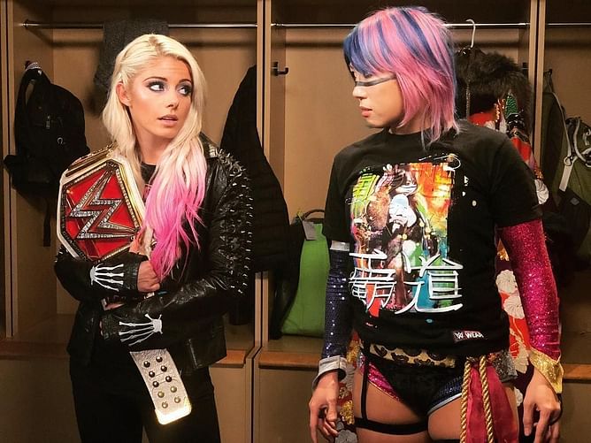 "It's Asuka's Birthday!" - Current WWE Champ tweets backstage joke involving Alexa Bliss
