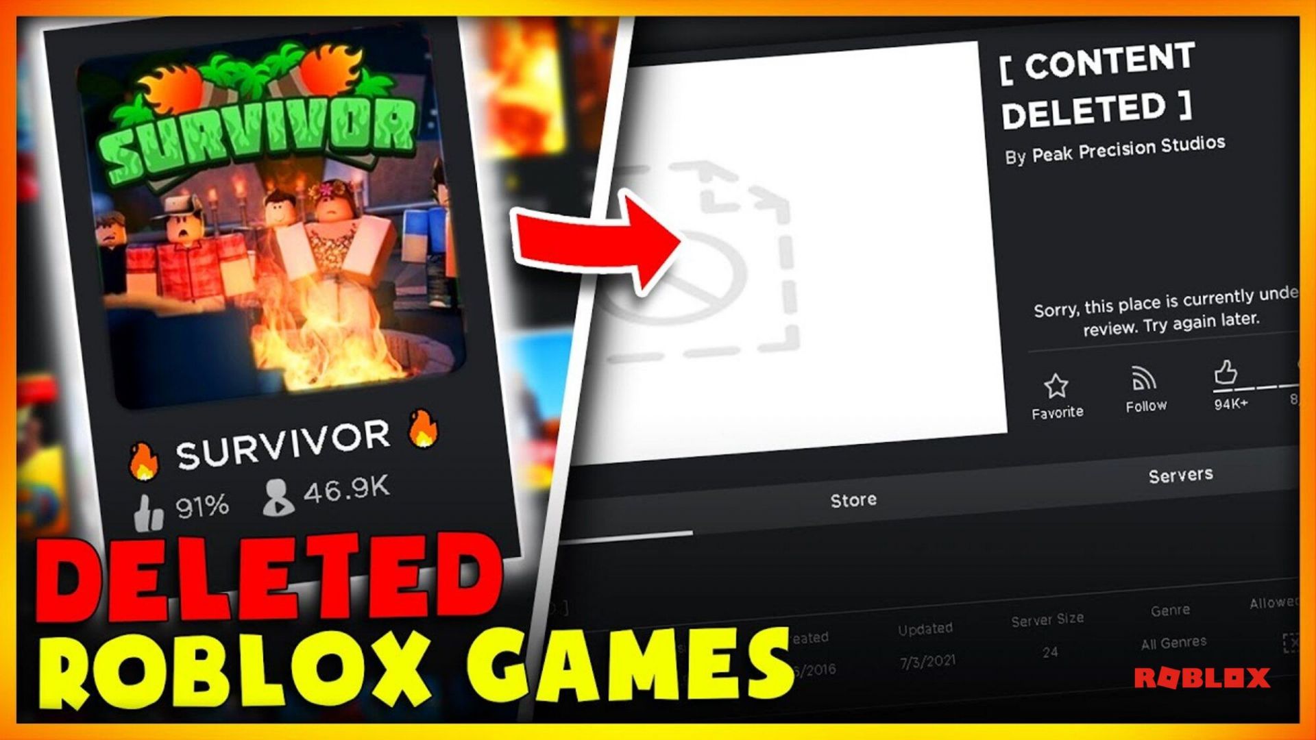 Latest Updated All Genres Games on Roblox