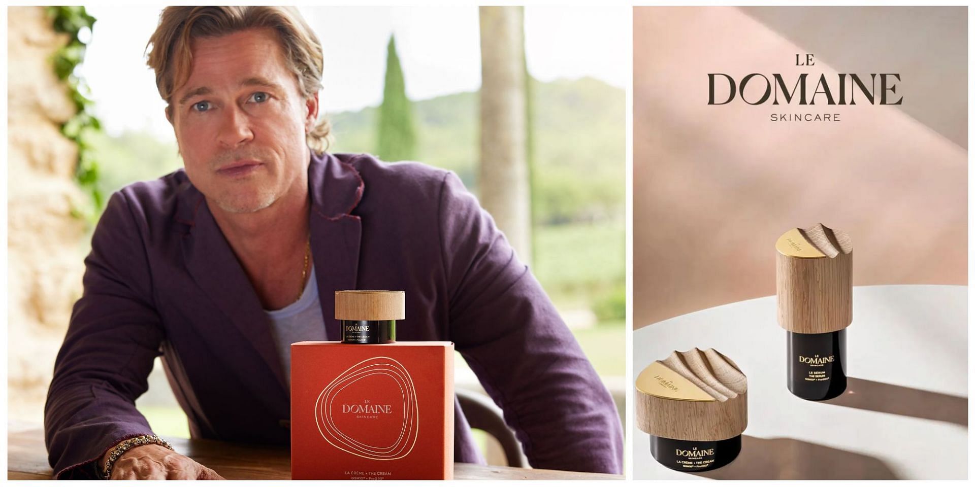 The Curious Case of Brad Pitt, Château Miraval, and a Compelling New Luxury  Skin Care Line