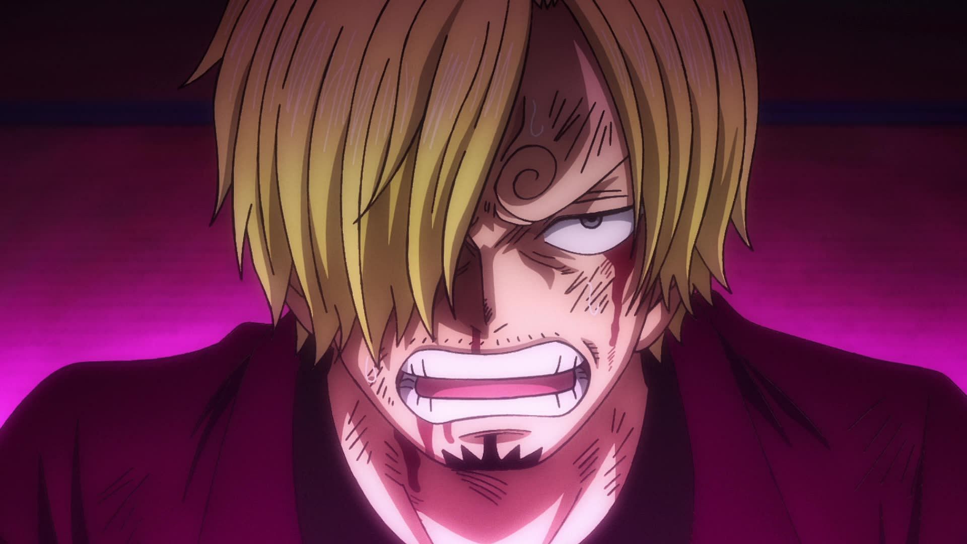At the beginning of the New World, Sanji was very disappointing strength wise, but in the Wano Arc he improved a lot (Image via Toei Animation, One Piece)