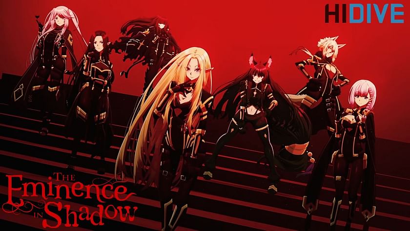 The Eminence in the Shadow will be streamed this fall of 2022 exclusively  on HIDIVE