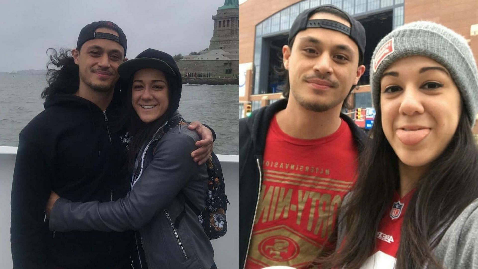 Bayley and Aaron Solow were engaged