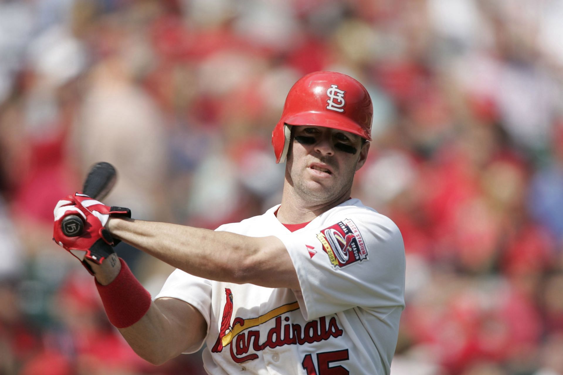 Jim Edmonds was selected to the All-Star team in 1995, 2000, 2003, 2005