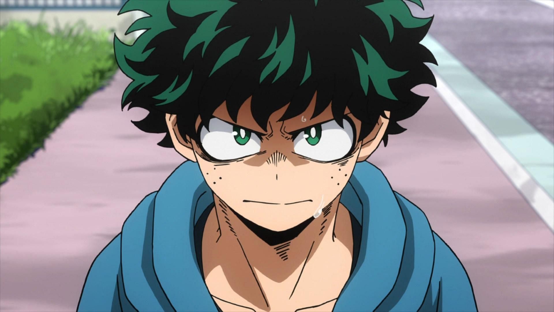 Izuku Midoriya aka Deku in My Hero Academia (Image via Studio Bones)