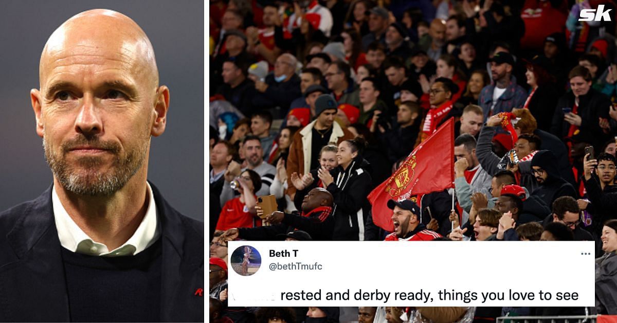 Manchester United fans react to Didier Deschamps resting Raphael Varane