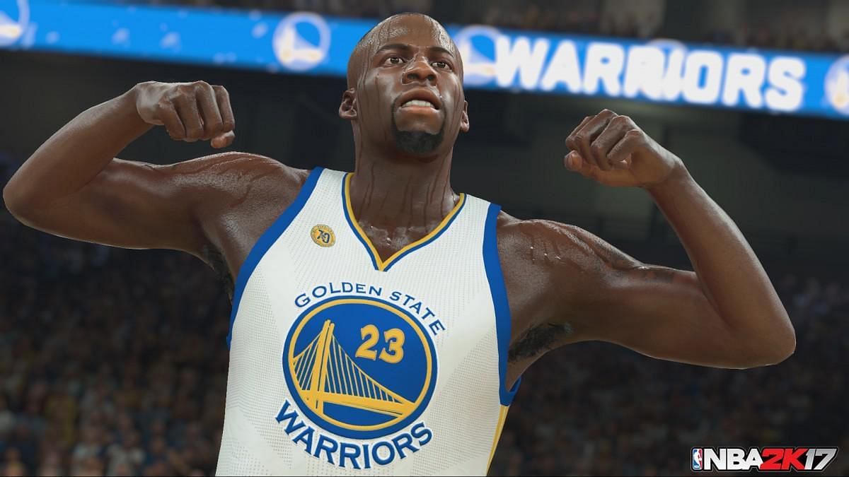 Draymond Green of the Golden State Warriors as seen in NBA 2K17