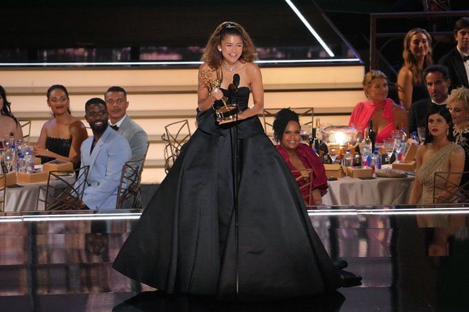 Zendaya bags Emmy award for her role in Euphoria